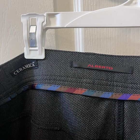 Alberto Stone Ceramica Peacock Modern Fit 5-Pocket Pants Lot of 2 Men's 38 x 29 - Picture 16 of 16